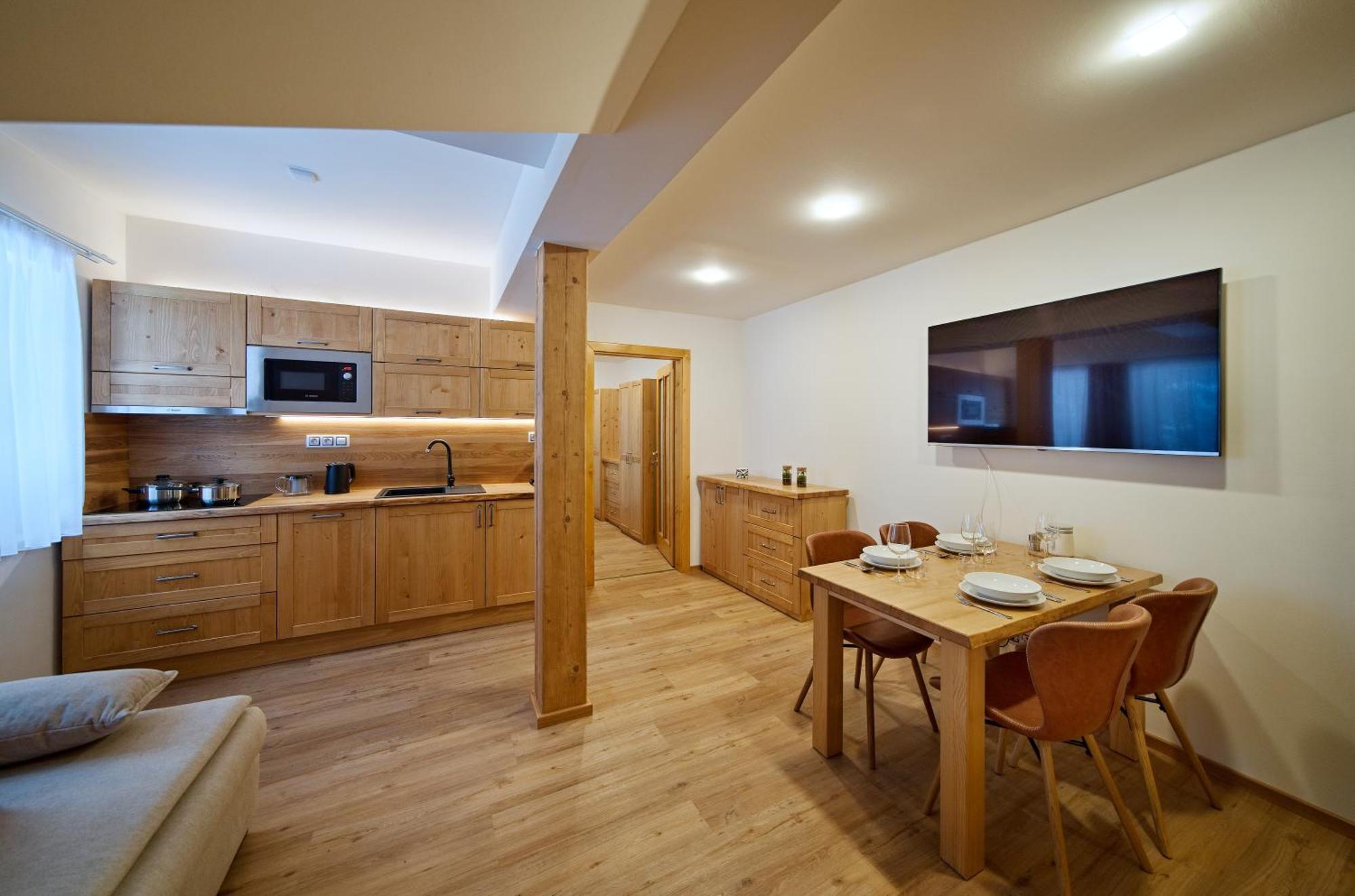 Spindl Lodge Apartments Self Check-In & Sauna Špindlerŭv Mlýn Rom bilde